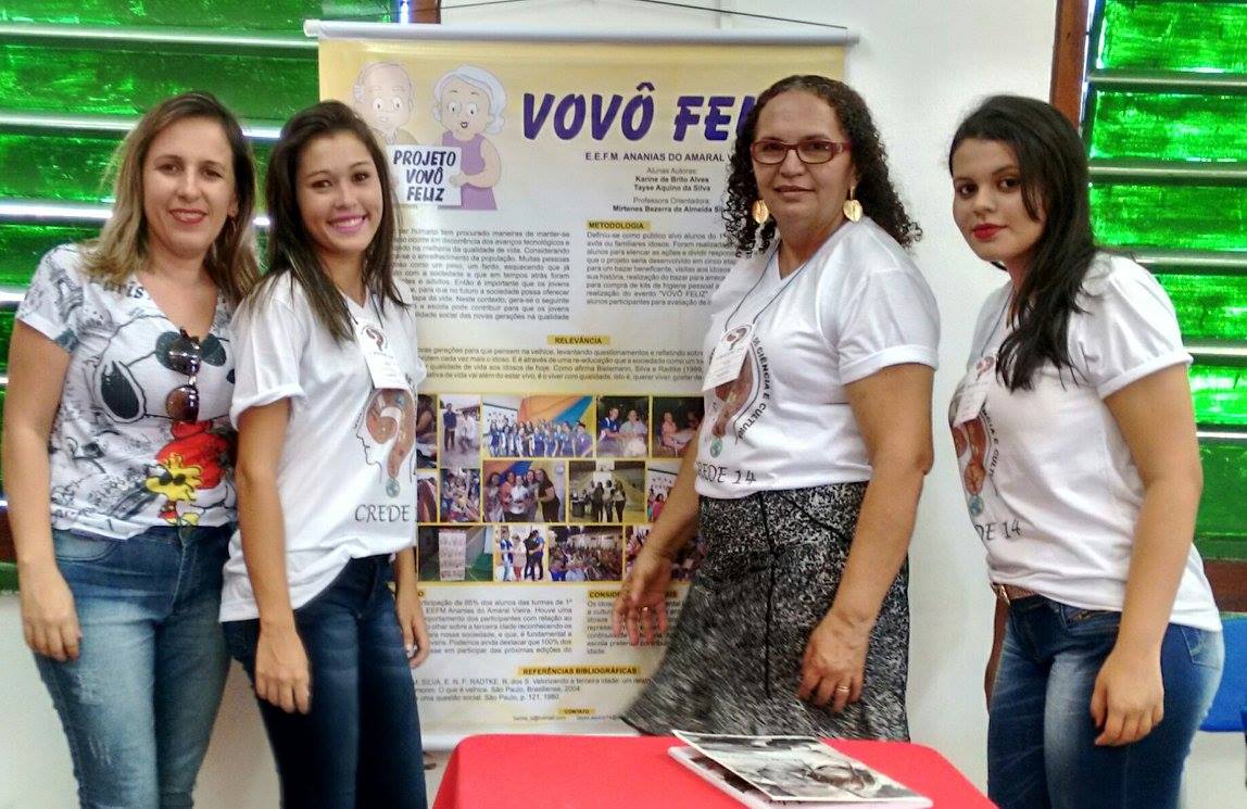 Escola Ananias do Amaral Vieira é uma das dez finalistas do Prêmio Escola Voluntária 2016