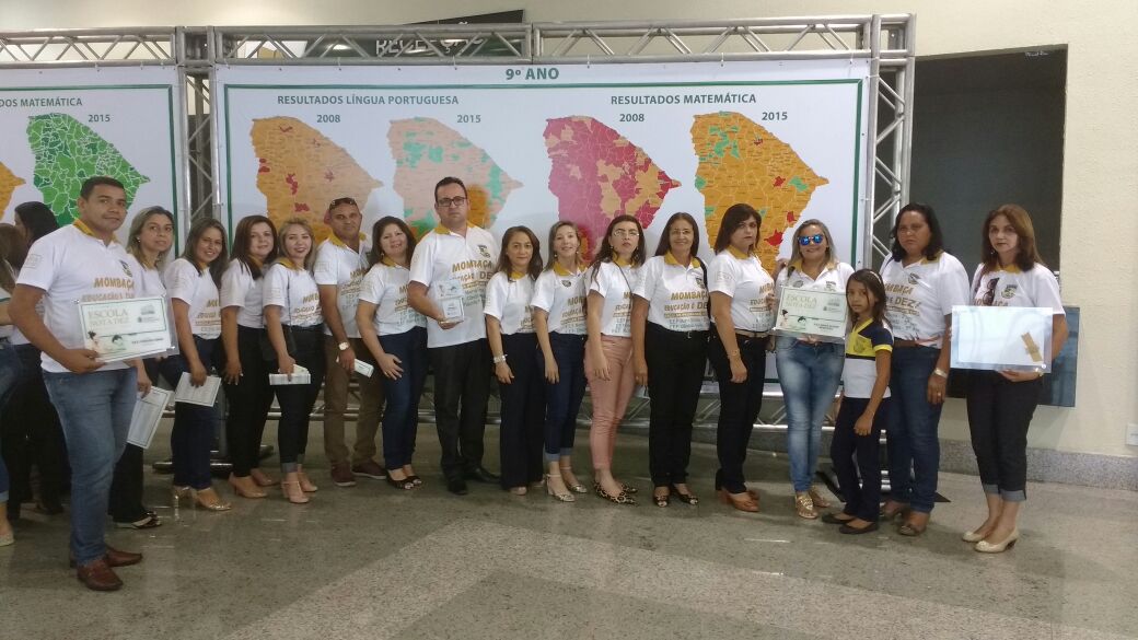 Municípios da Crede 14 participam da Solenidade de entrega do Prêmio Escola Nota 10 – 2015