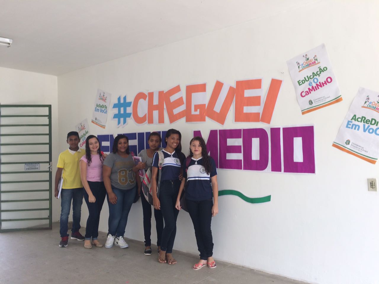 #ChegueiEnsinoMédio no Liceu de Senador Pompeu Marcionílio Gomes de Freitas