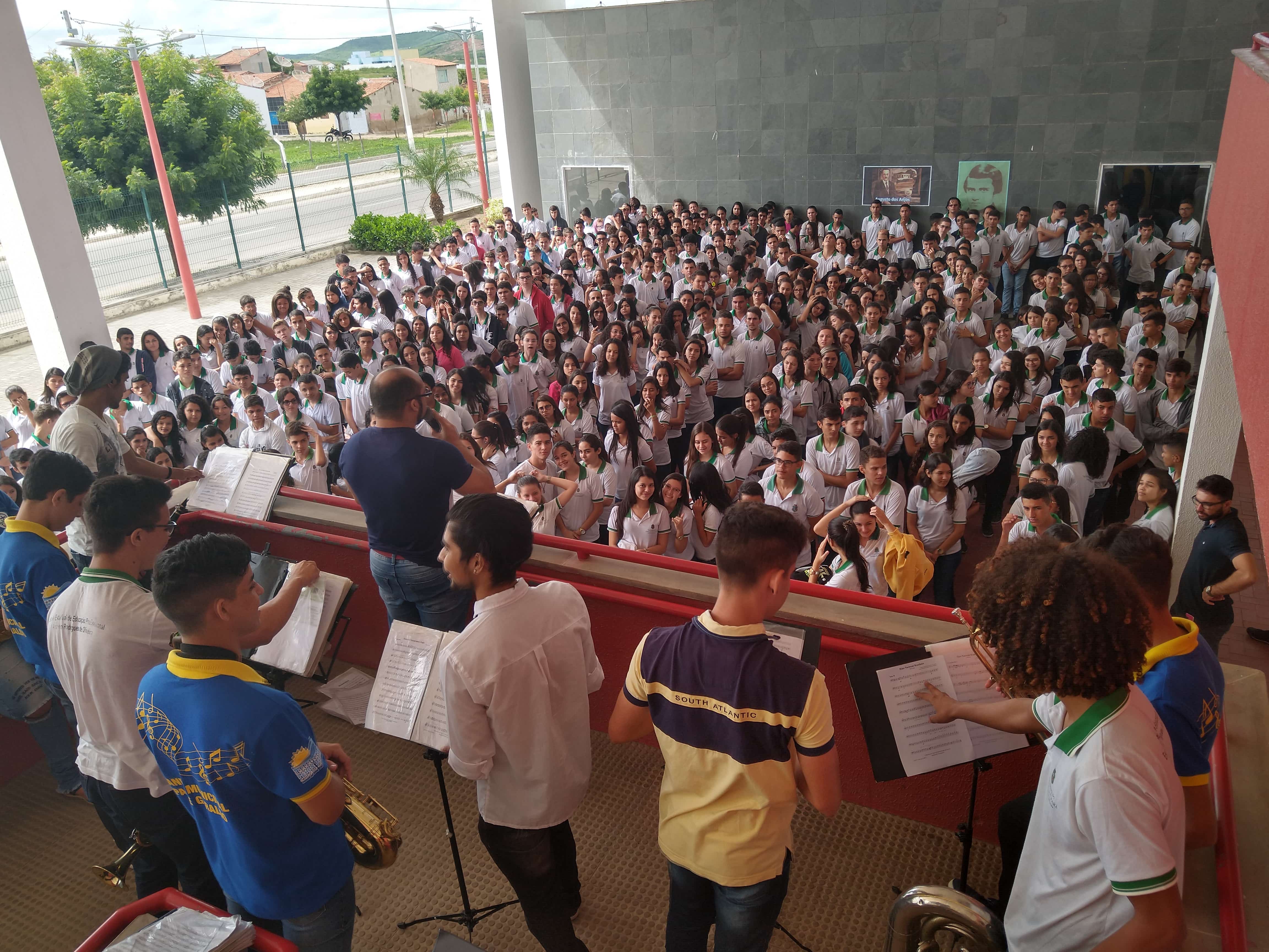 Abertura do VIII Concurso de poesia da EEEP Antonio Rodrigues de Oliveira