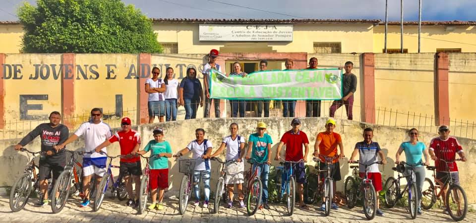 Dia de Pedal no CEJA de Senador Pompeu