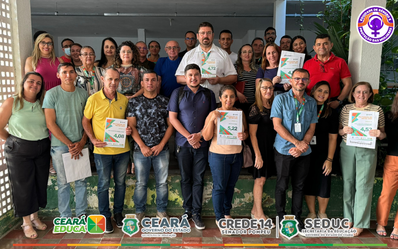 Regional Crede 14 continua ciclo de pactuação de metas junto às Unidades Escolares pertencentes a sua jurisdição educacional, nesta última segunda-feira junto às cidades de Mombaça CE e Piquet Carneiro CE.