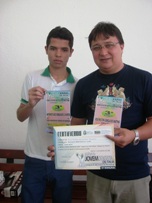 Aluno da E.E.E.P. Monsenhor Odorico de Andrade ganha Prêmio Jovem Cientista.