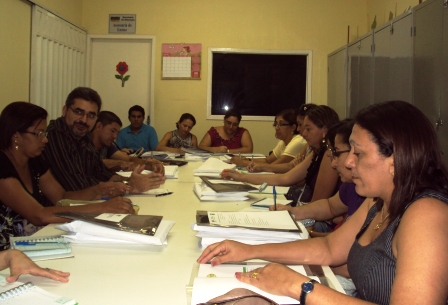 Plantão pedagógico com diretores e coordenadores de Tauá
