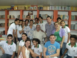 EEEP Monsenhor Odorico de Andrade realizou doação de livros arrecadados a Escola da Comunidade de Marrecas, distrito de Tauá.