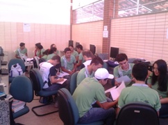 A 15ª CREDE realizou na EEM Ana Noronha a oficina de Aprendizagem Cooperativa