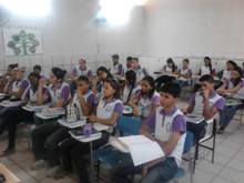 Formação sobre Aprendizagem Cooperativa é realizada na EEM Mª das Dores Cidrão Alexandrino.