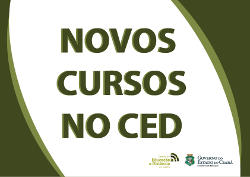 CED abre inscrições para cursos de formação na área de Biologia,  Química, Física, Matemática, Informática e Letras.