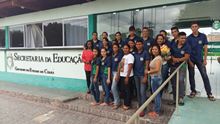 Estudantes da EEM Raimundo Adjacir Cidrão participam de pesquisa On-line do Instituto Ayrton Senna.