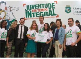 A CREDE 15 participa de evento de lançamento das Escolas de Ensino Médio Integral em Fortaleza.