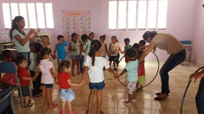 Escola Indígena Tabajara Carlos Levy recebe equipe da Ação Social.