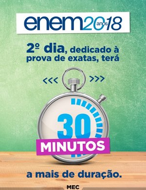 MEC divulga edital do Enem 2018 e anuncia mudanças.