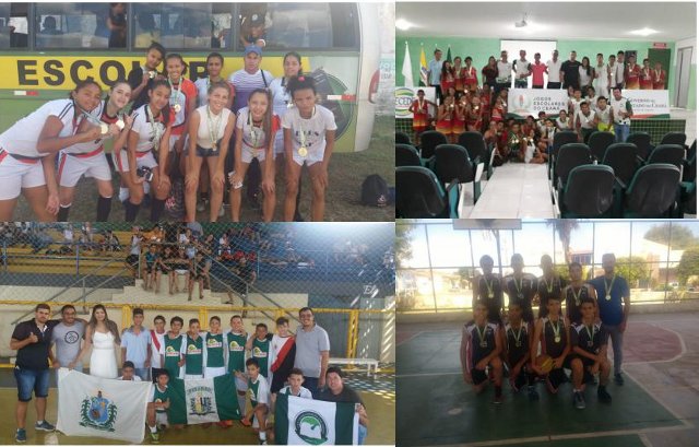 Fase Macro Regional dos Jogos Escolares 2018 com bons resultados para os Inhamuns.