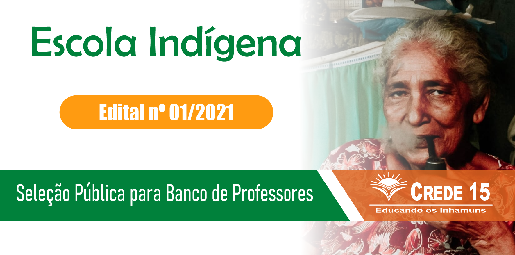 Seleção Pública para Banco de Professores – Escola Indígena