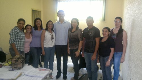 .::.16ª CREDE .::. COORDENADOR DA 16ª CREDE E EQUIPE DO NRCOM VISITAM SME DE QUIXELÔ