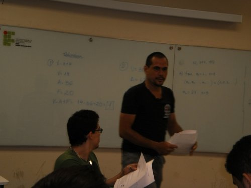 Professor da EEFM Carlos de Gouvea participa do Curso PAPMEM- Programa de Aperfeiçoamento para Professores de Matemática do Ensino Médio