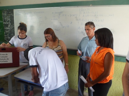 Eleição do Grêmio na Escola Filgueiras Lima