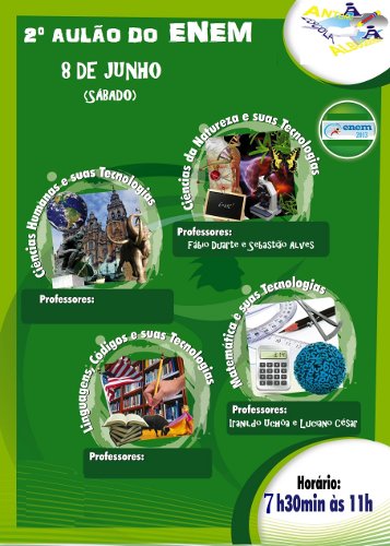 EEM Antonio Albuquerque de Souza Filho – 2º Aulão do ENEM 2013
