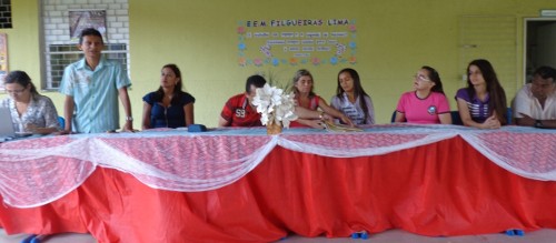 Posse da diretora eleita na EEM Epitácio Pessoa