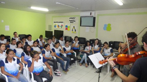 Apresentação da Escola de Música Erudita Maestro Eleazar de Carvalho