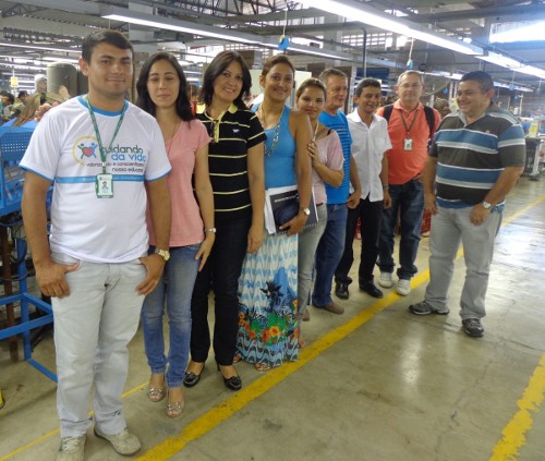 Gestores das Escolas Estaduais de Iguatu visitam a Empresa DAKOTA