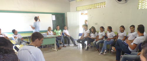 Aula do Núcleo Filgueiras Lima – Tema: Sexualidade e afetividade