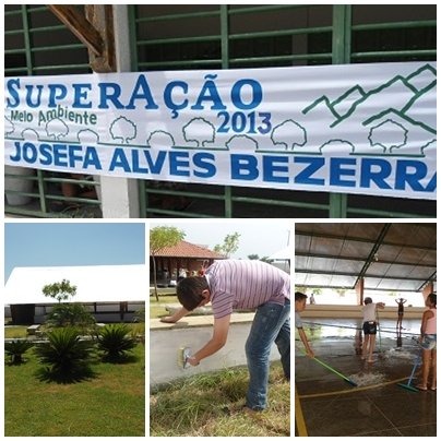 A EEM Josefa Alves Bezerra realiza o 1º SuperAção na escola