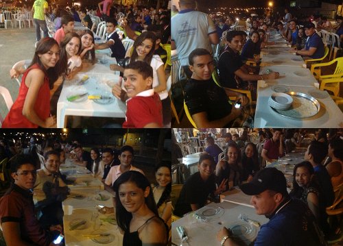 EEEP Alfredo Nunes de Melo organiza rodízio de pizzas para alunos após ENEM 2013