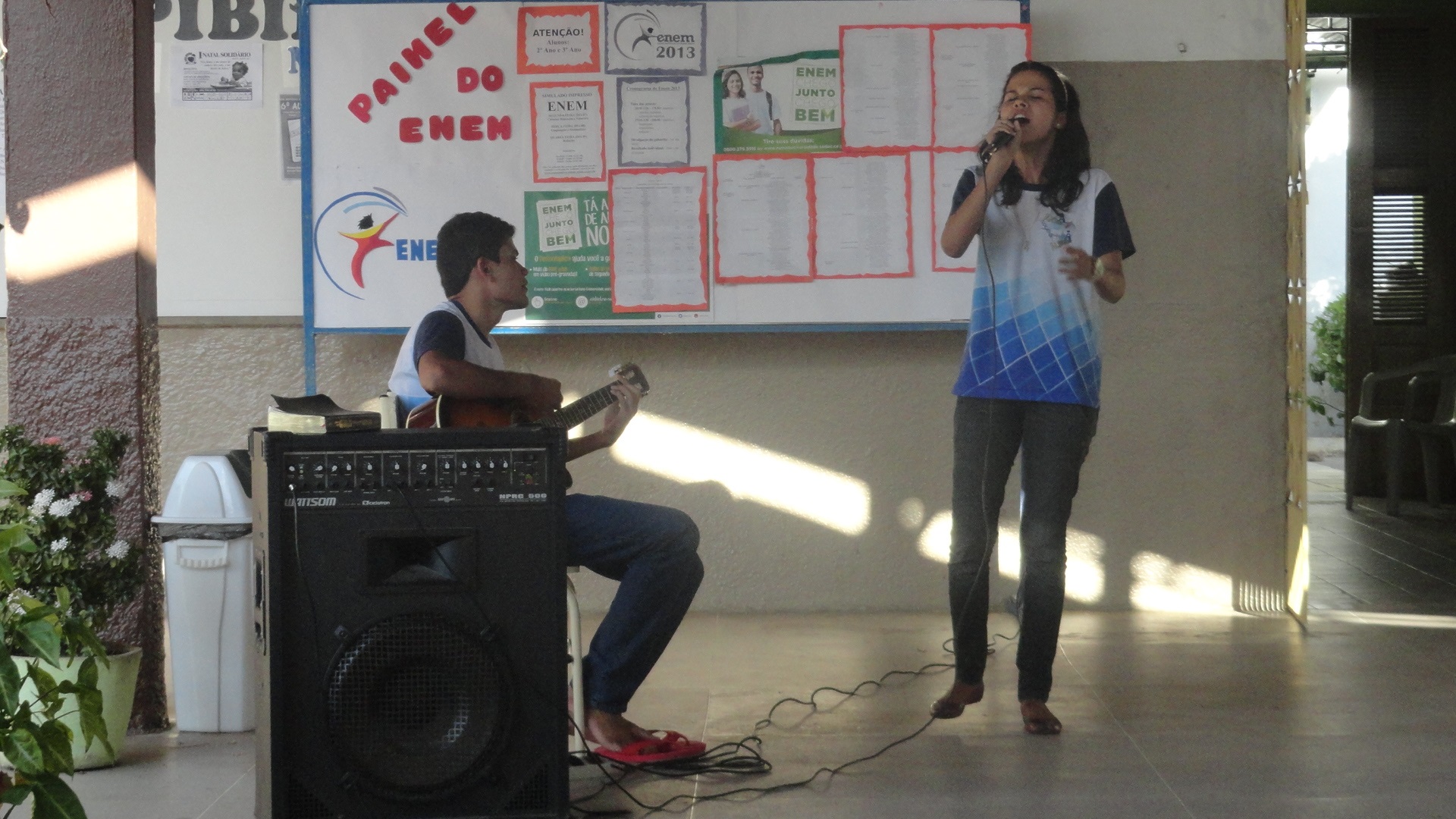 EEM Profº Antonio Albuquerque de Sousa Filho Intervalo interativo – Apresentações musicais