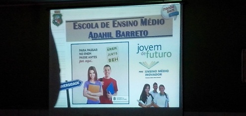 EEM Adahil Barreto proporciona momentos de incentivo ao ENEM 2014