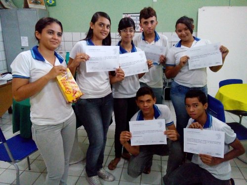 EEM Gov. Adauto Bezerra: Entrega de certificados da OBFEP 2013