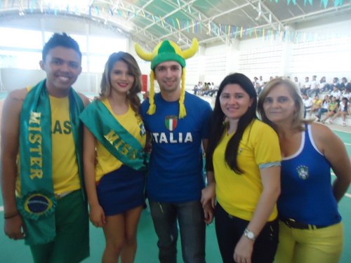 Alunos da EEEP Lucas Emmanuel vivenciam a I Copa Olímpica
