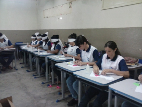 EEM Antônio Albuquerque realiza o projeto “Vivências de Sensibilização”.