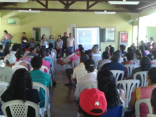 Reunião de pais e professores da EEM Pedro Jorge Mota