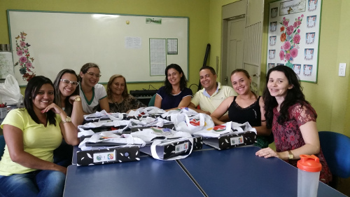 Reunião com os professores diretores de turma da EEEP Alfredo Nunes de Melo