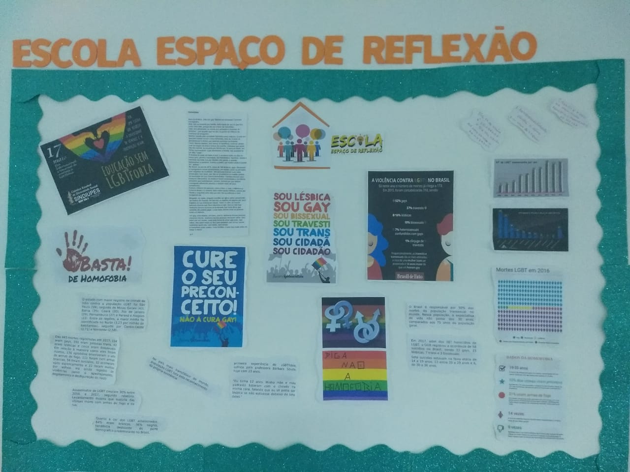 EEEP Rita Matos Luna desenvolveu atividade referente ao projeto Escola: Epaço de Reflexão