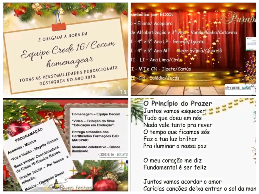 Crede16/Cecom realiza Momento Celebrativo com as equipes das Secretarias Municipais de Educação