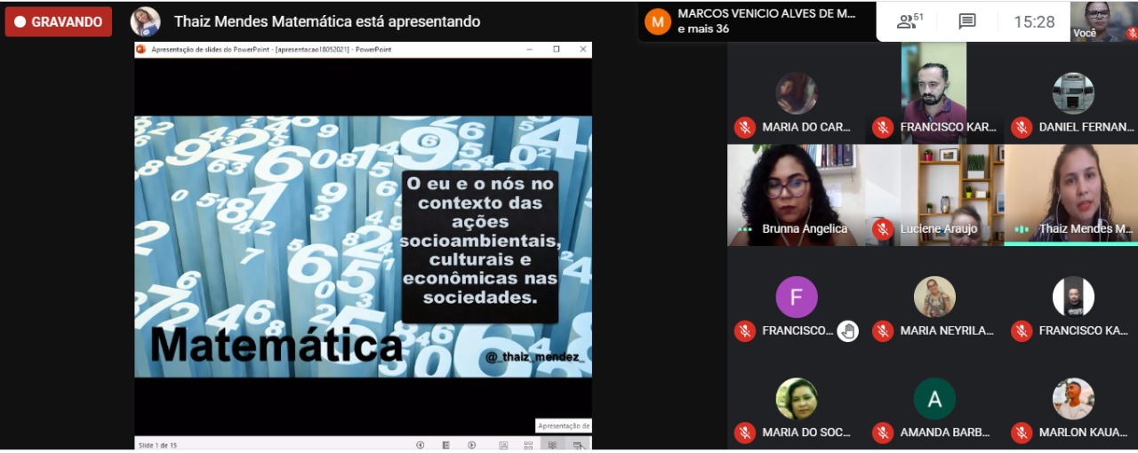 EEM Josefa Alves Bezerra realiza etapa do V Seminário da Biogeografia