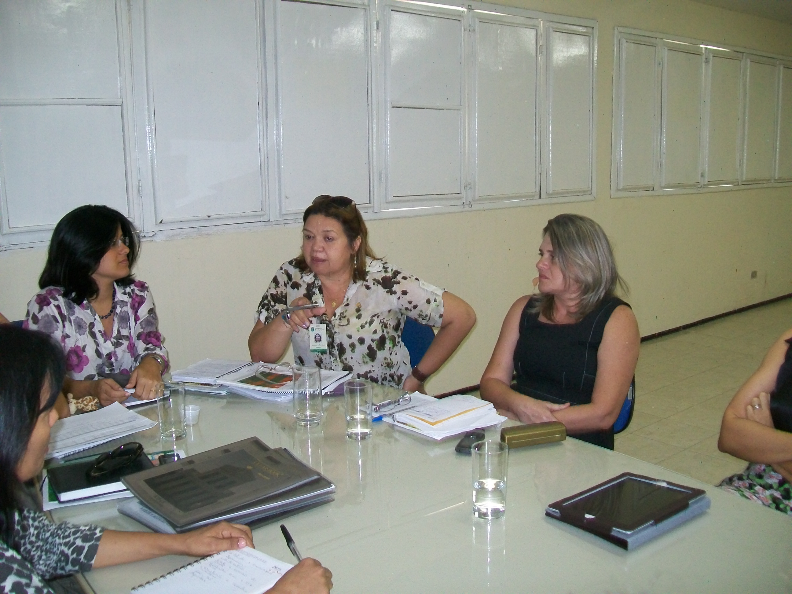 17ª recebe a equipe da COPEM/SEDUC