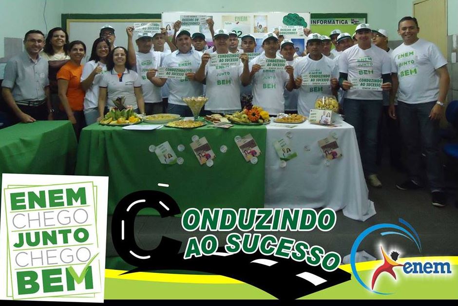 CREDE17 NA CAMPANHA “CONDUZINDO AO SUCESSO – ENEM 2013”