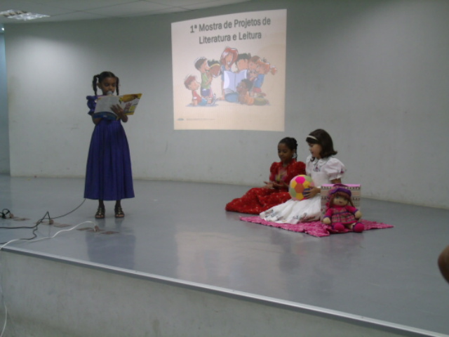1ª AMOSTRA DE PROJETOS  DE LEITURA E LITERATURA DO PAIC E PAIC +5 – CREDE 17