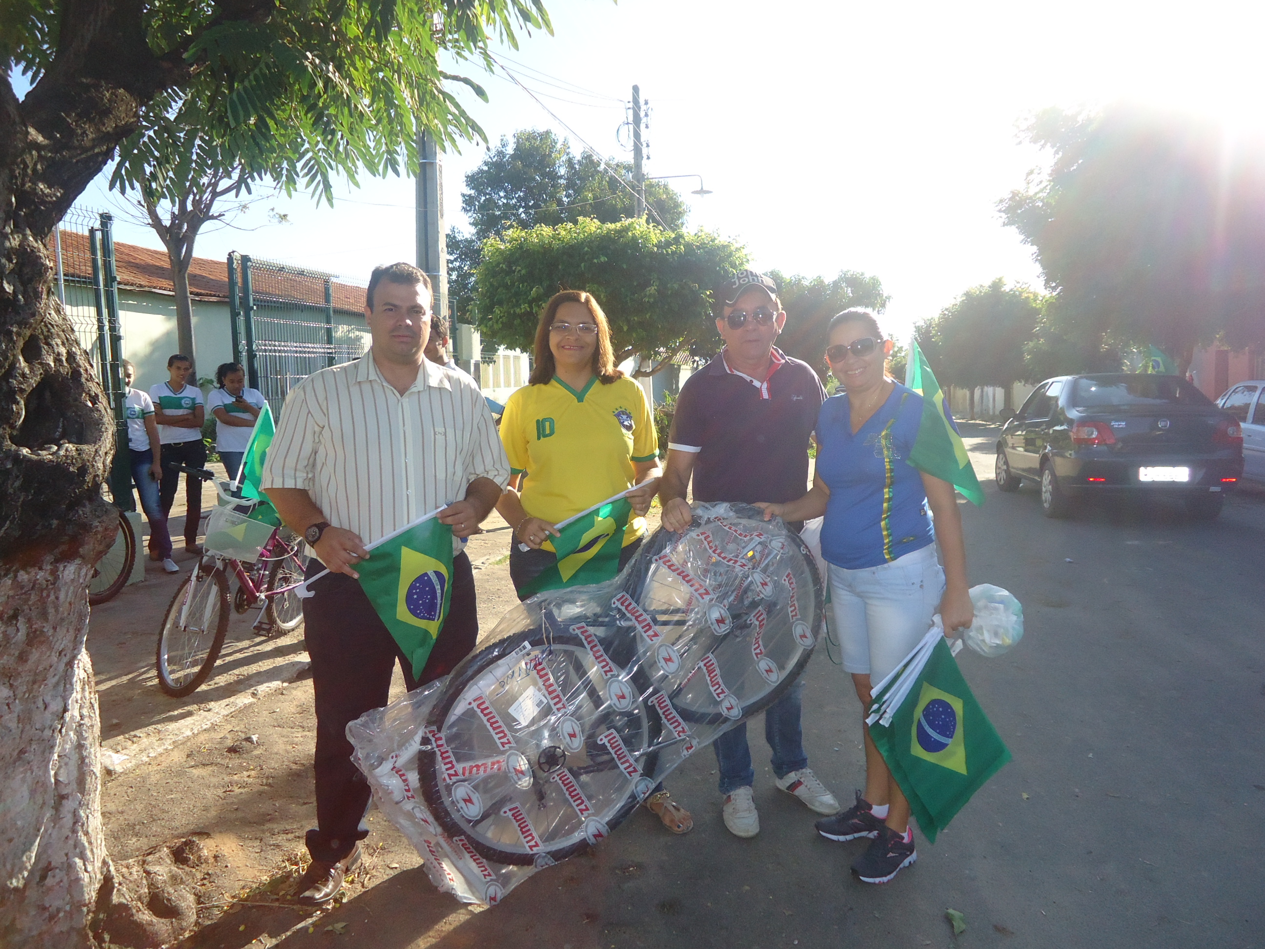 EEFM FILGUEIRAS LIMA REALIZA PASSEIO CICLISTÍCO