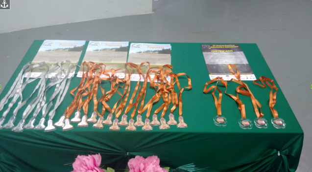 A EEEP DEP. JOSÉ WALFRIDO MONTEIRO REALIZOU CERIMÔNIA DE ENTREGA DE MEDALHAS DA 18ª OBA E DA 9º MOGFOB