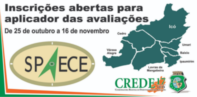 Inscrições para Aplicadores Voluntários do SPAECE 2018
