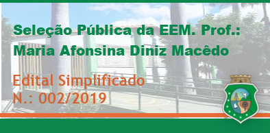 Edital Simplificado N.: 002/2019