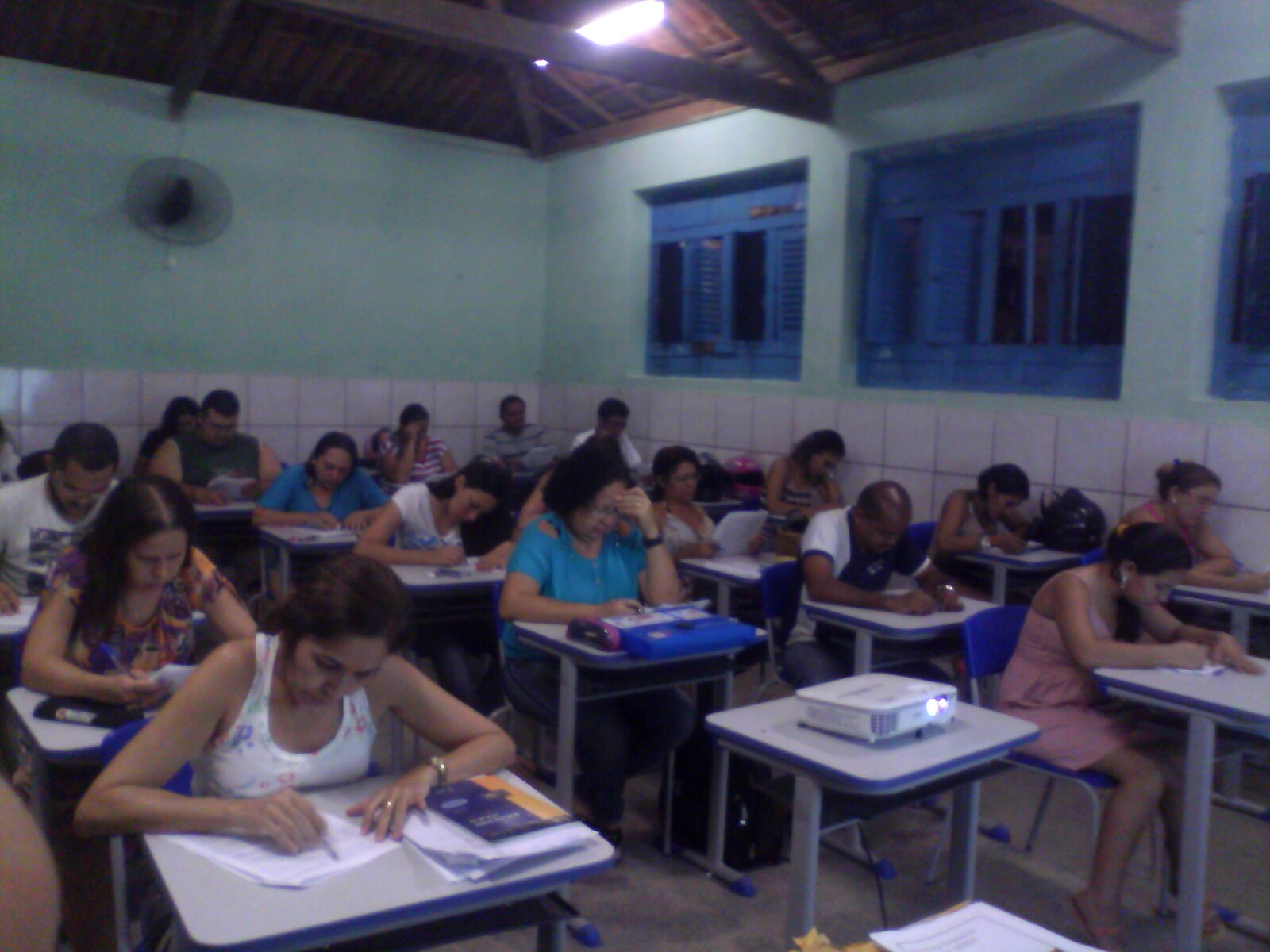 Professores participaram na EEF Dom Quintino de um SIMULADÃO