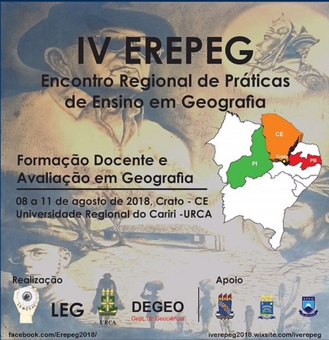 IV EREPEG – Encontro Regional de Práticas de Ensino em Geografia