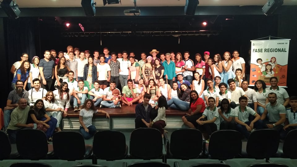 ETAPA REGIONAL 2018 DO FESTIVAL ALUNOS QUE INSPIRAM CREDE 18 – CRATO/CE