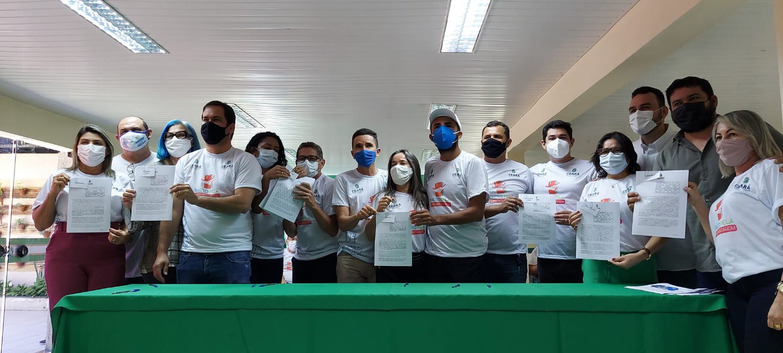 EVENTO DE ASSINATURA DO PACTO  PELA APRENDIZAGEM NO ESTADO DO CEARÁ