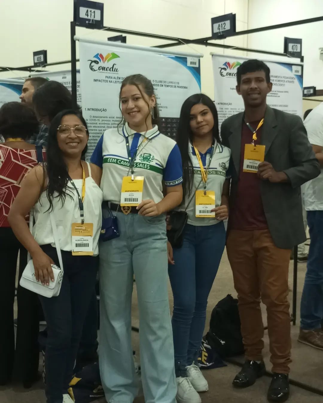 PELA PRIMEIRA VEZ, ALUNOS DA REDE PÚBLICA, DA CIDADE DE CAMPOS SALES, PARTICIPAM DO MAIOR CONGRESSO DE EDUCAÇÃO DO PAÍS – O CONEDU